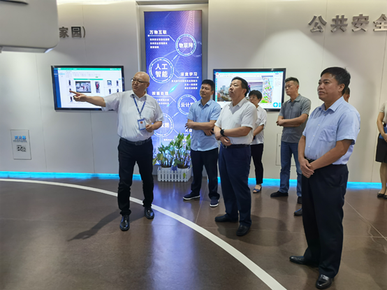 省委政法委副書記毛保國一行蒞臨我司調研