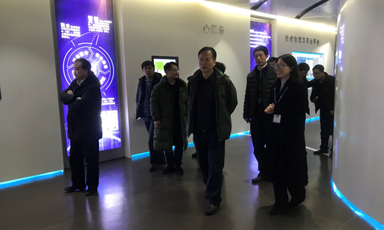 國務院國資委管理局黨委書記張文宏一行蒞臨我司考察