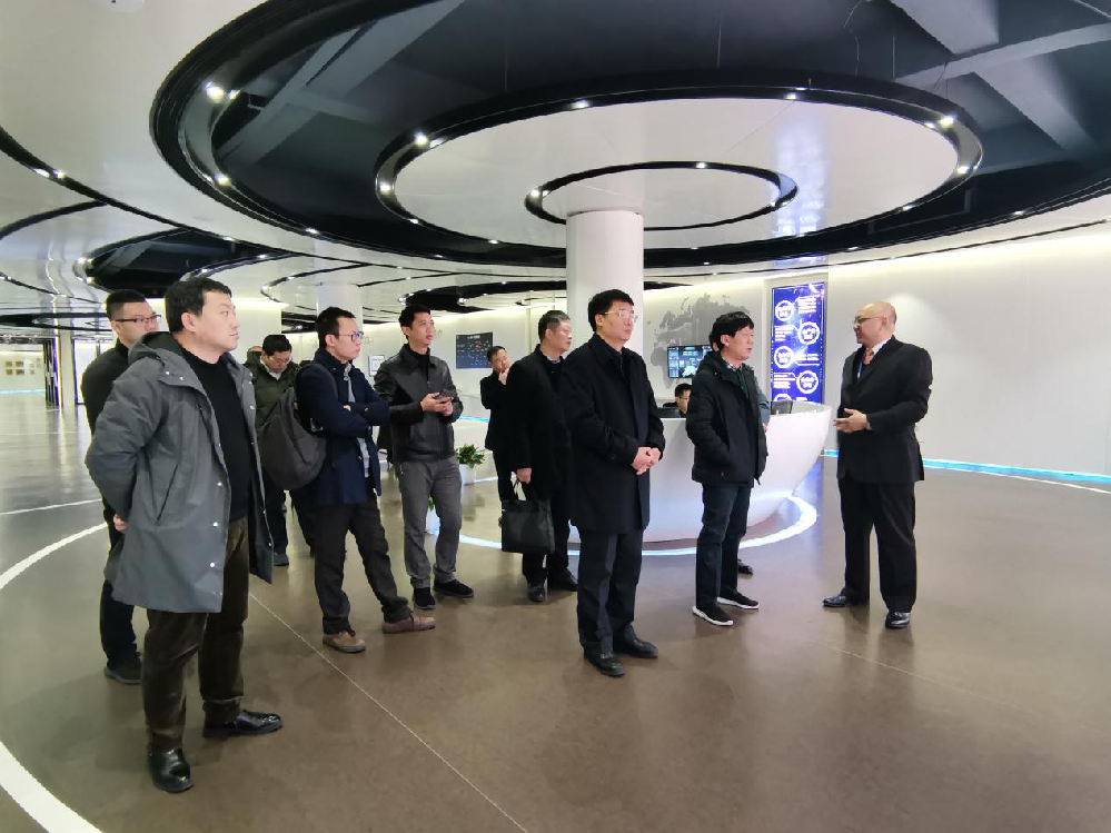 九江市委常委、鄱陽湖生態科技城黨工委第一書記陳和民一行到憶源科技考察調研